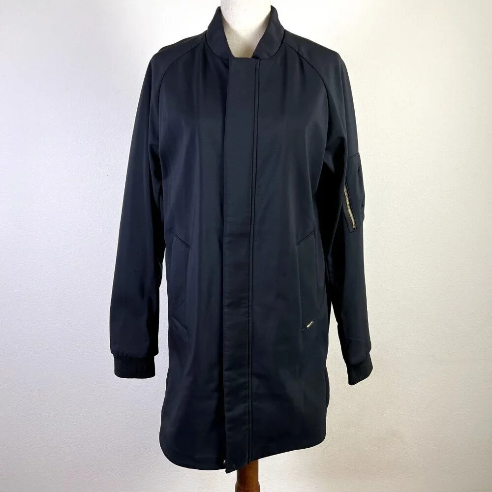 Nike F.C. Jacket Mens Small S Black Bristol Parka Coat Soccer FC Futbol Football